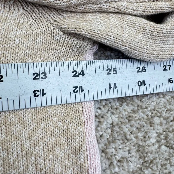 NEW Alfred Dunner Women's Beige and Pink Sweater size 1X Knit Pullover - Picture 7 of 13